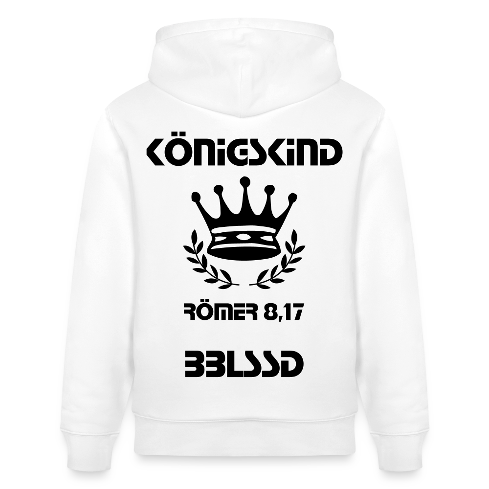 Königskind |Bio-Hoodie|BBLSSD - Weiß