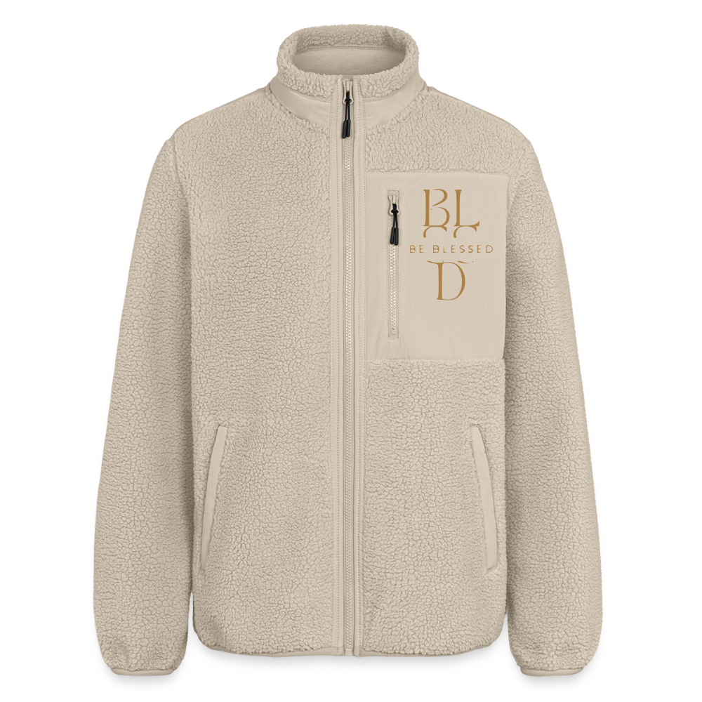 Sherpa-Weste |Be Blessed| Herren - Beige