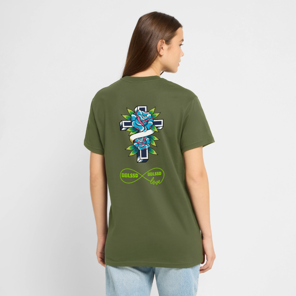 Bio-Relaxed Shirt |+| - MOSS GREEN