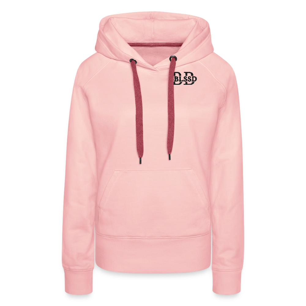 Damen Premium Hoodie - Kristallrosa