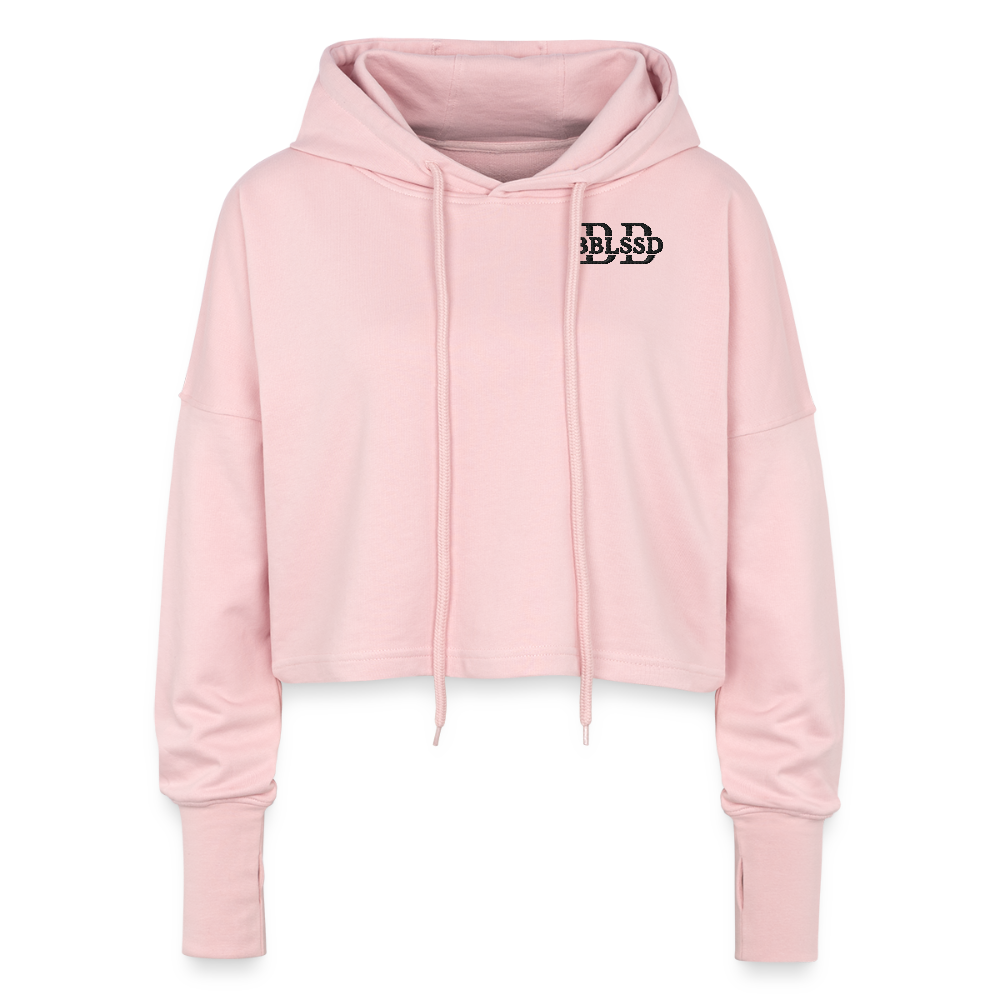 Cropped Hoodie /HE DIED FOR ME/ - Hellrosa