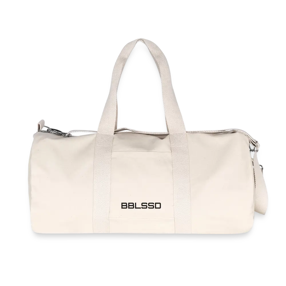 Recycelte Canvas-Sporttasche von Stanley/Stella - Naturweiß
