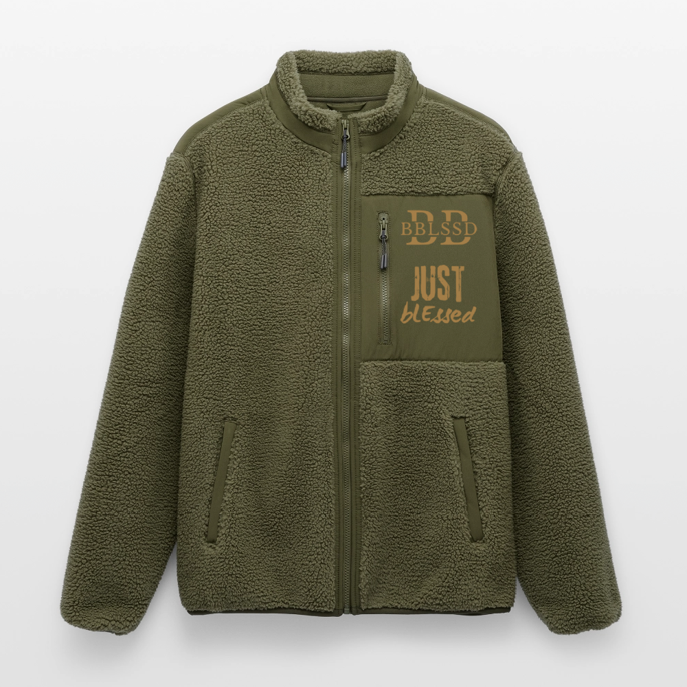 Unisex Sherpa-Jacke |Unisex| BBLSSD| - Khaki