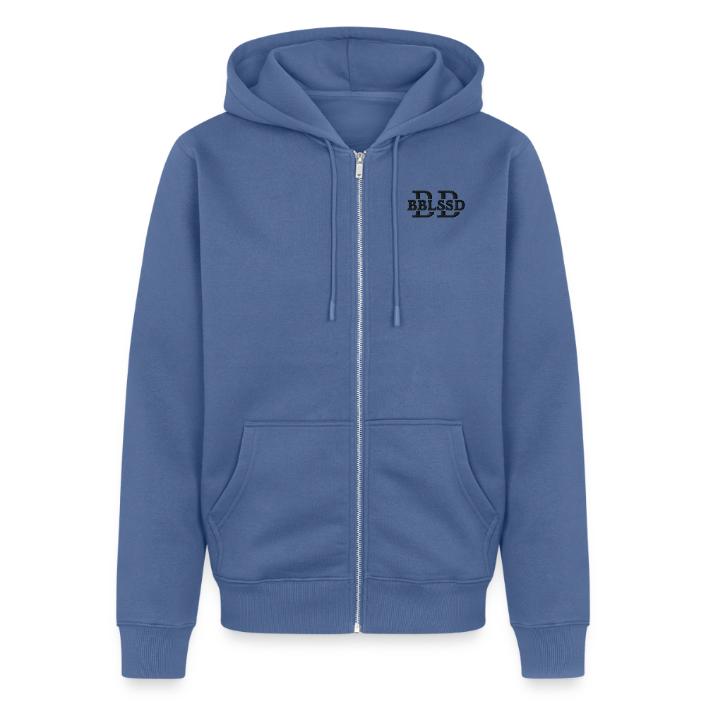 Kapuzenjacke|Jesus is King| Unisex - Taubenblau