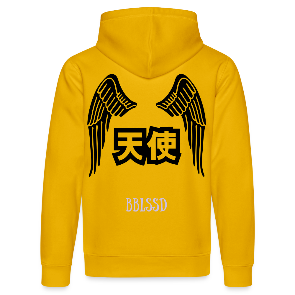 Unisex-Bio-Hoodie| ENGEL| BBLSSD - Spektralgelb