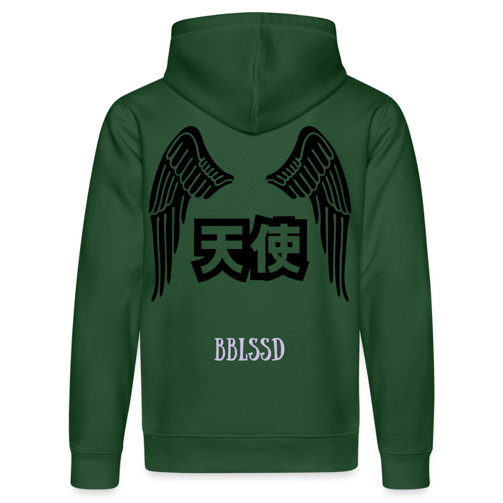 Unisex-Bio-Hoodie| ENGEL| BBLSSD - Flaschengrün