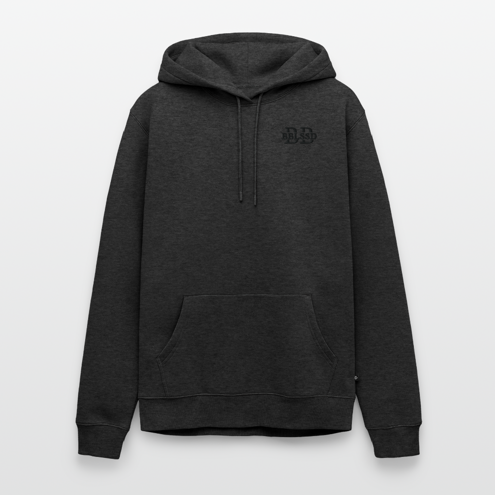 Männer-Premium-Chill- Hoodie - Anthrazit meliert