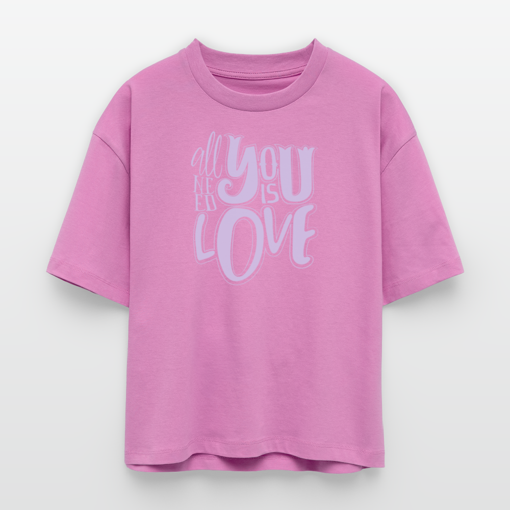 Boxy Bio-T-Shirt - Pink