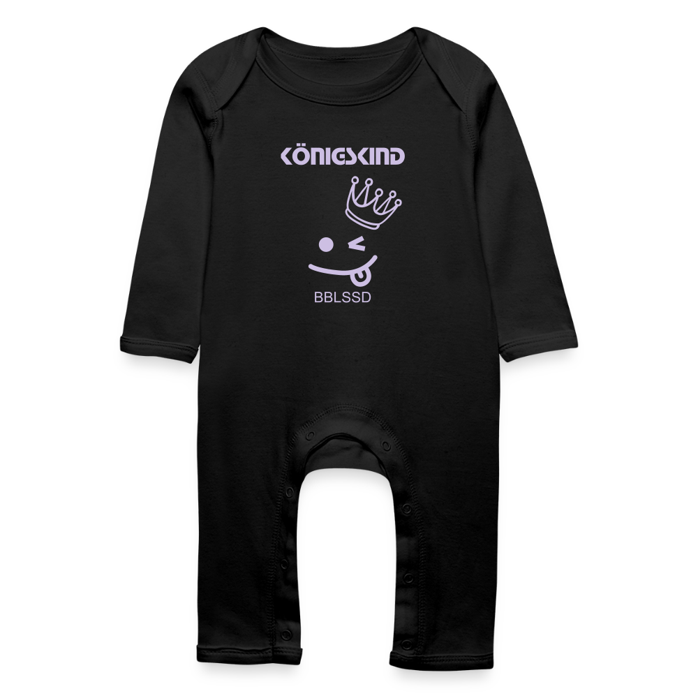 Baby Bio Strampler - Schwarz