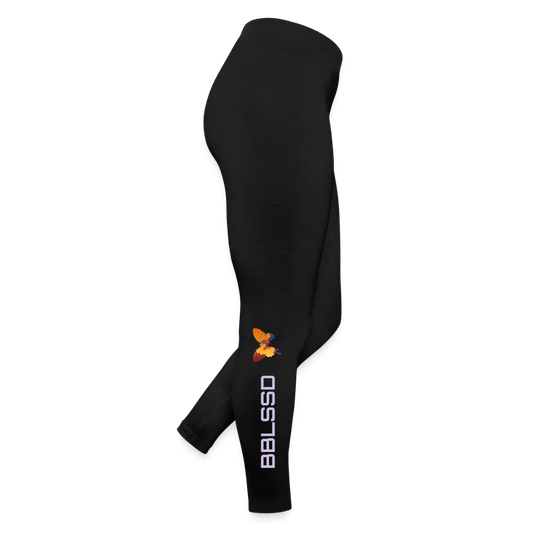 Frauen Jersey Leggings - Schwarz