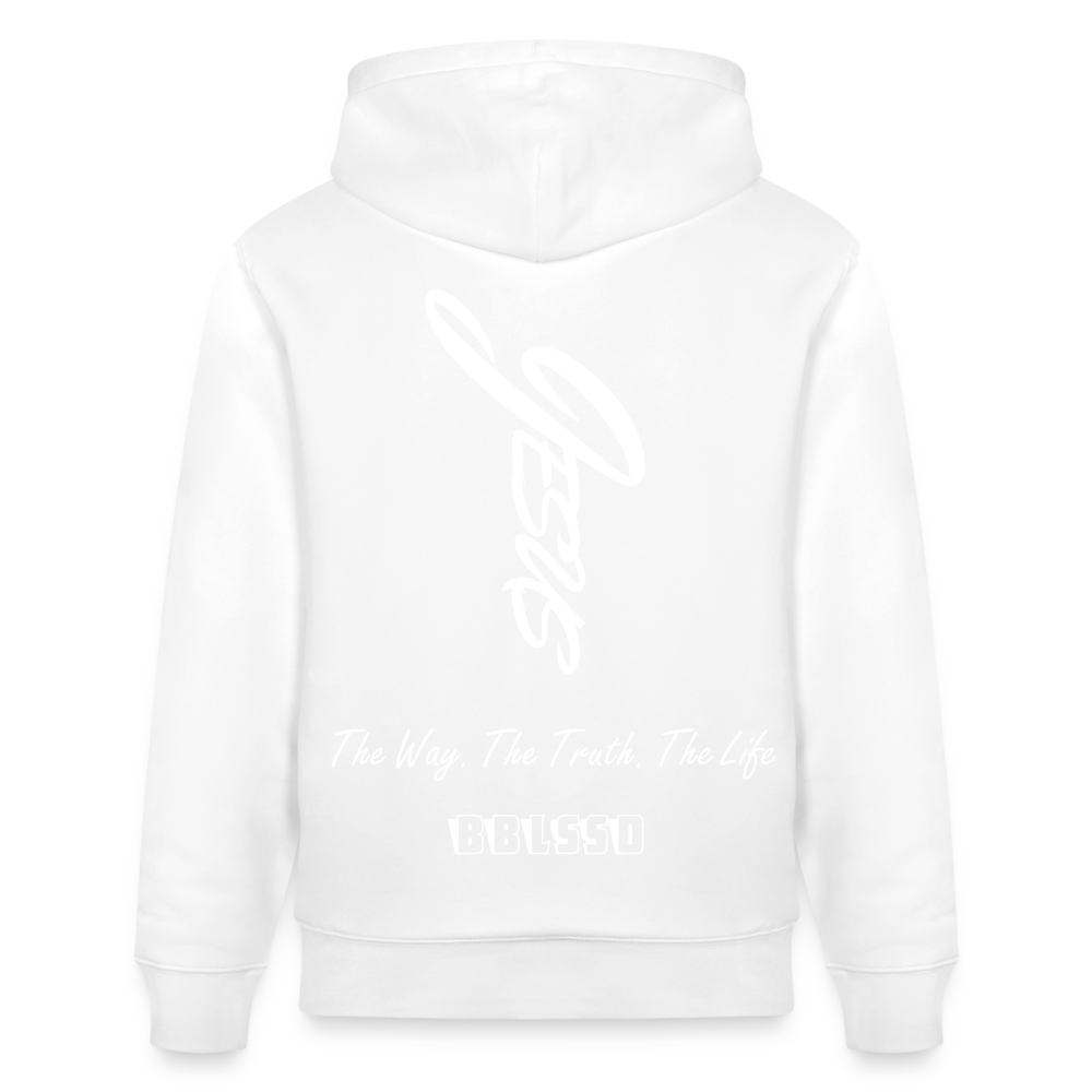 Bio-Hoodie |The Way. The Truth. The Life| - Weiß