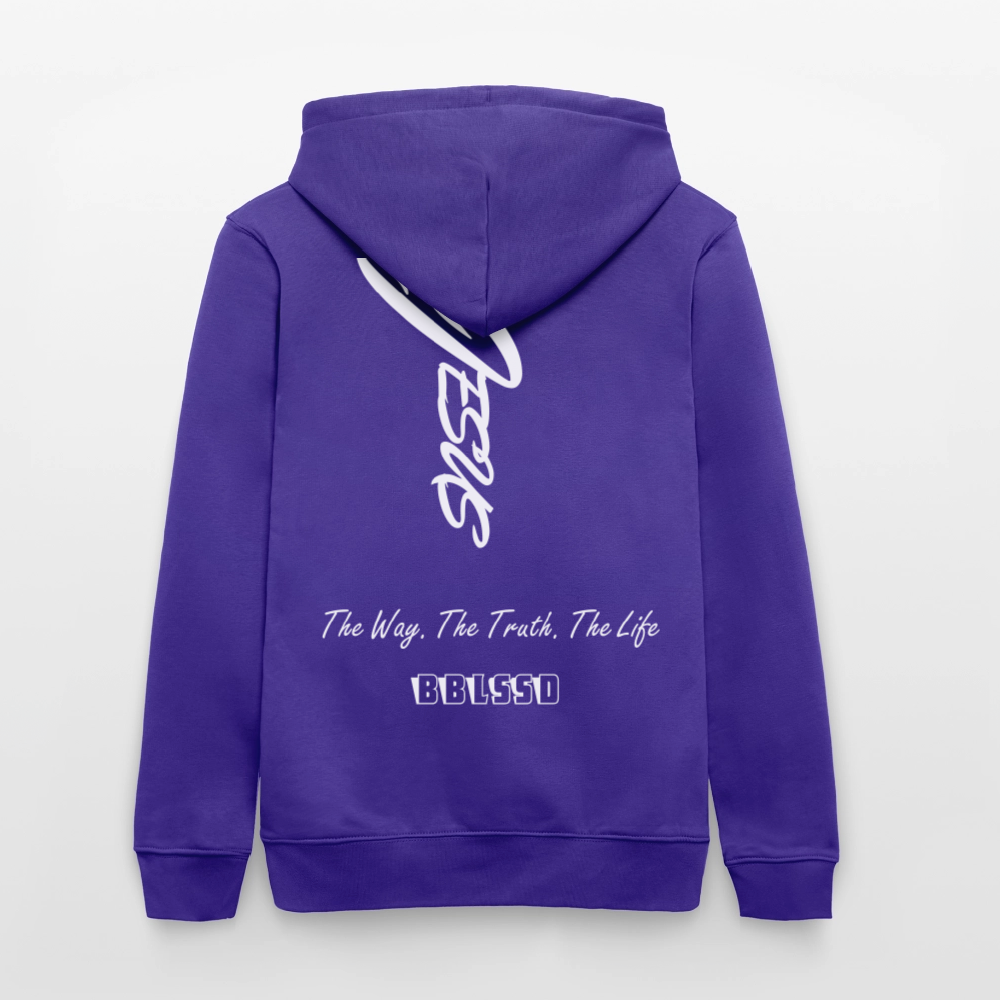 Bio-Hoodie |The Way. The Truth. The Life| - Purple Love 