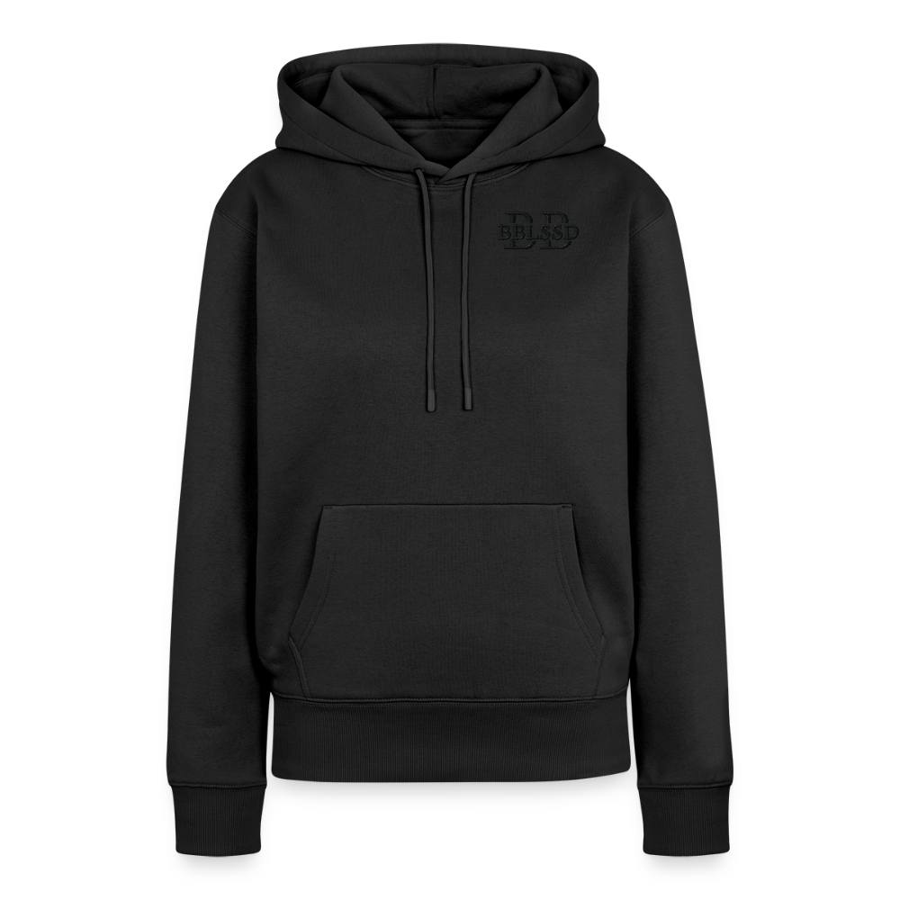 Damen Premium Hoodie - Schwarz