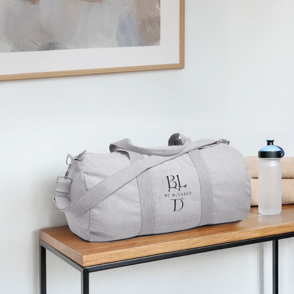 Canvas Reisetasche - Grau meliert