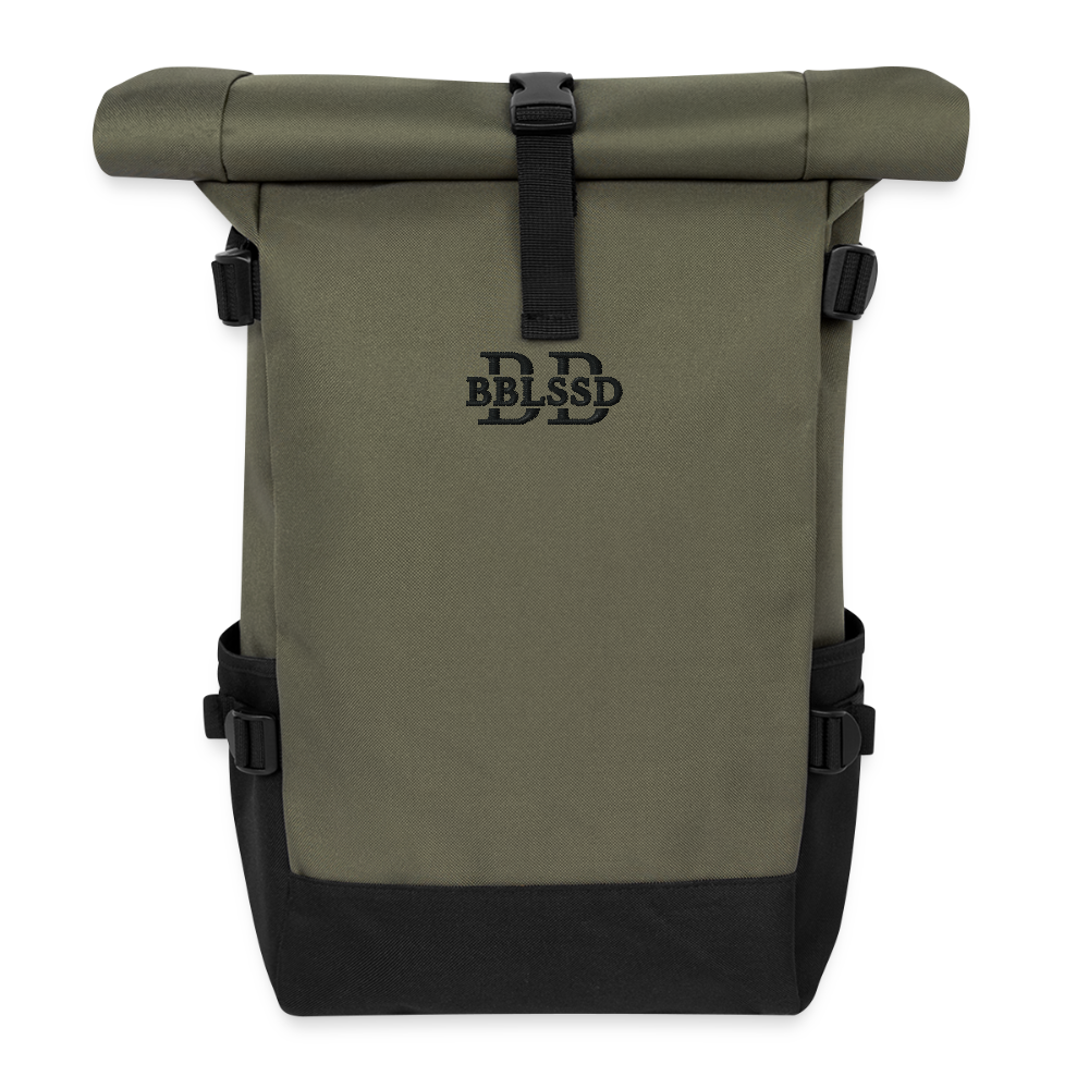 Roll Rucksack - Olive/Schwarz