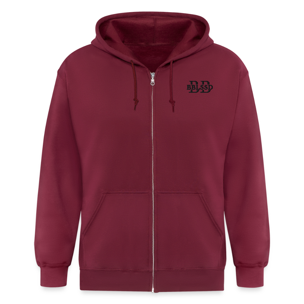 Heavyweight Kapuzenjacke |BBLSSD| - Maroon