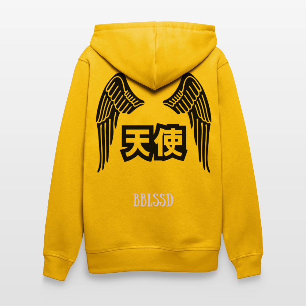 Unisex-Bio-Hoodie| ENGEL| BBLSSD - Spektralgelb