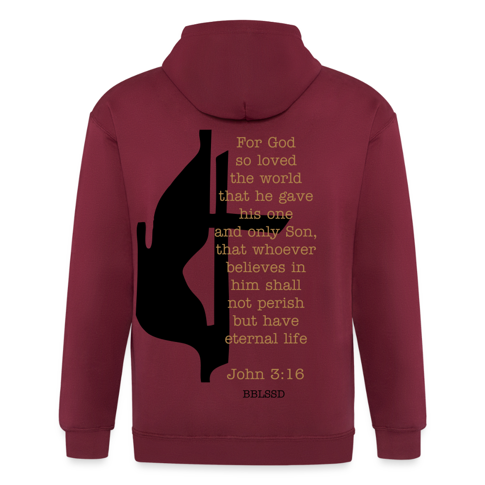 Heavyweight Kapuzenjacke |BBLSSD| - Maroon