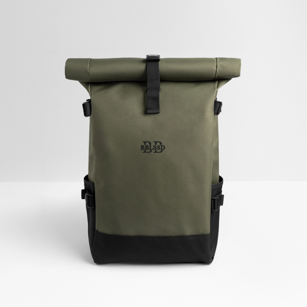 Roll Rucksack - Olive/Schwarz