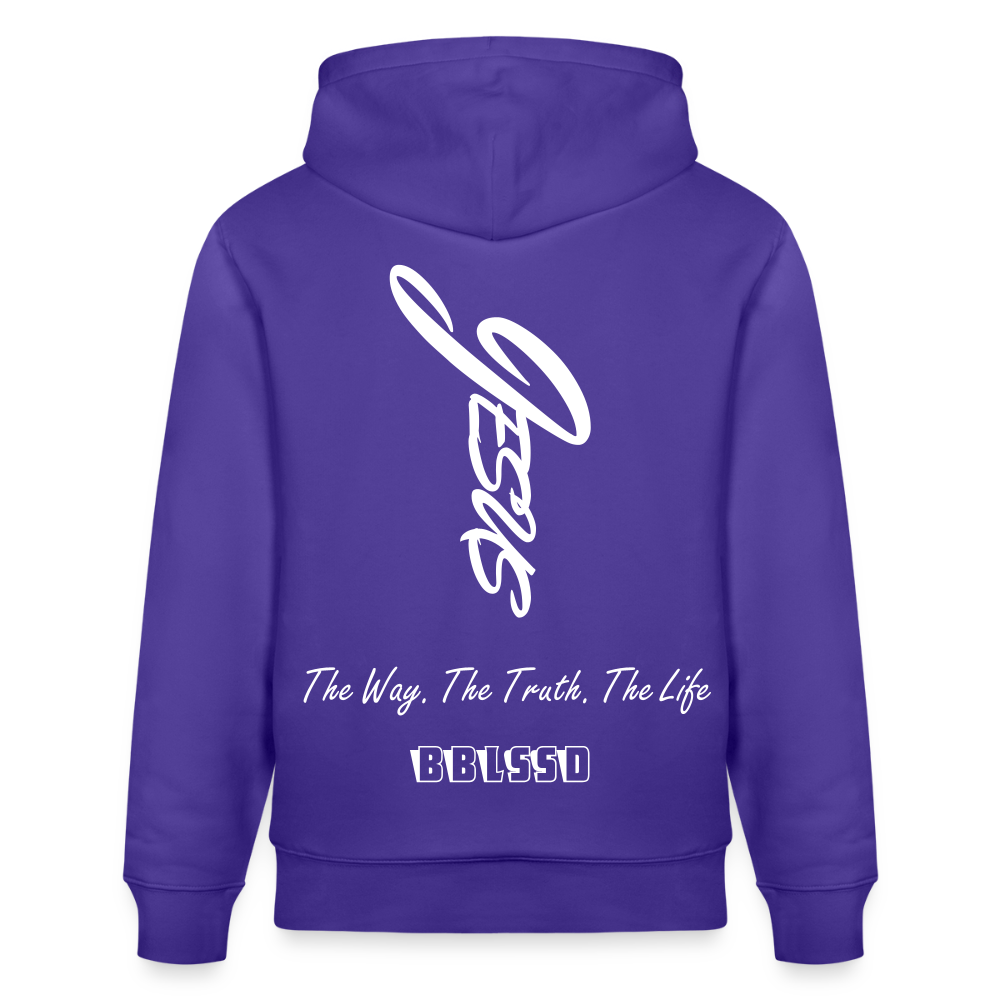 Bio-Hoodie |The Way. The Truth. The Life| - Purple Love 