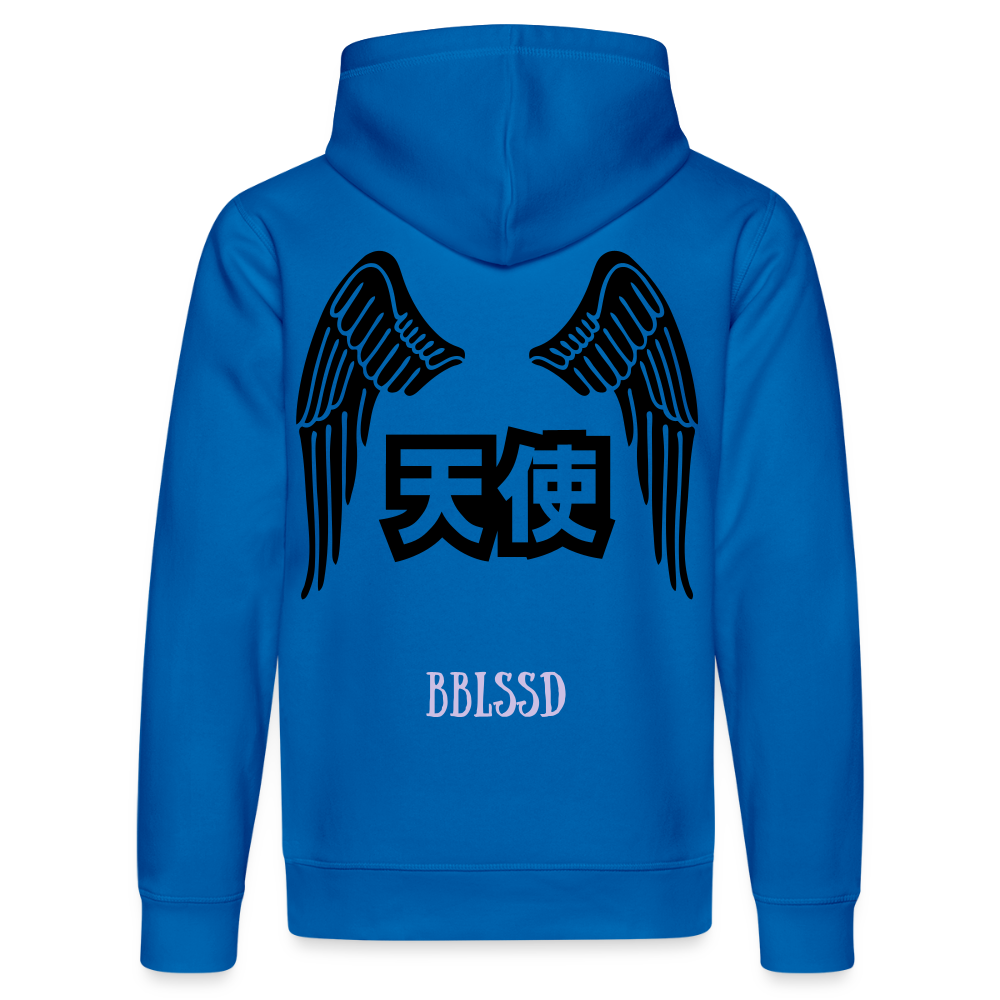 Unisex-Bio-Hoodie| ENGEL| BBLSSD - Königsblau