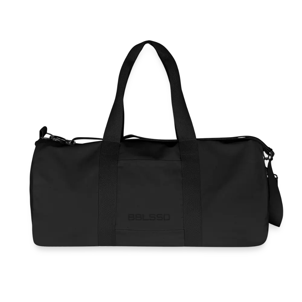 Recycelte Canvas-Sporttasche von Stanley/Stella - Schwarz