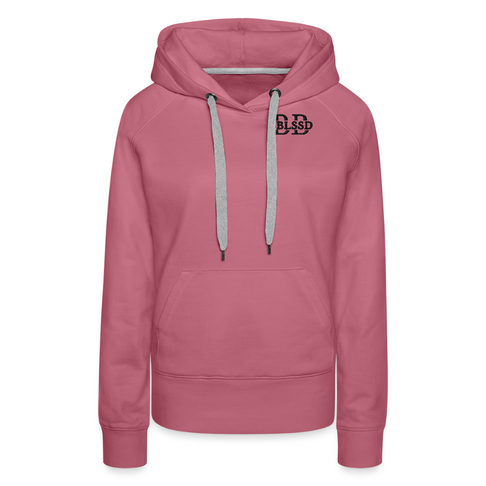 Damen Premium Hoodie - Malve