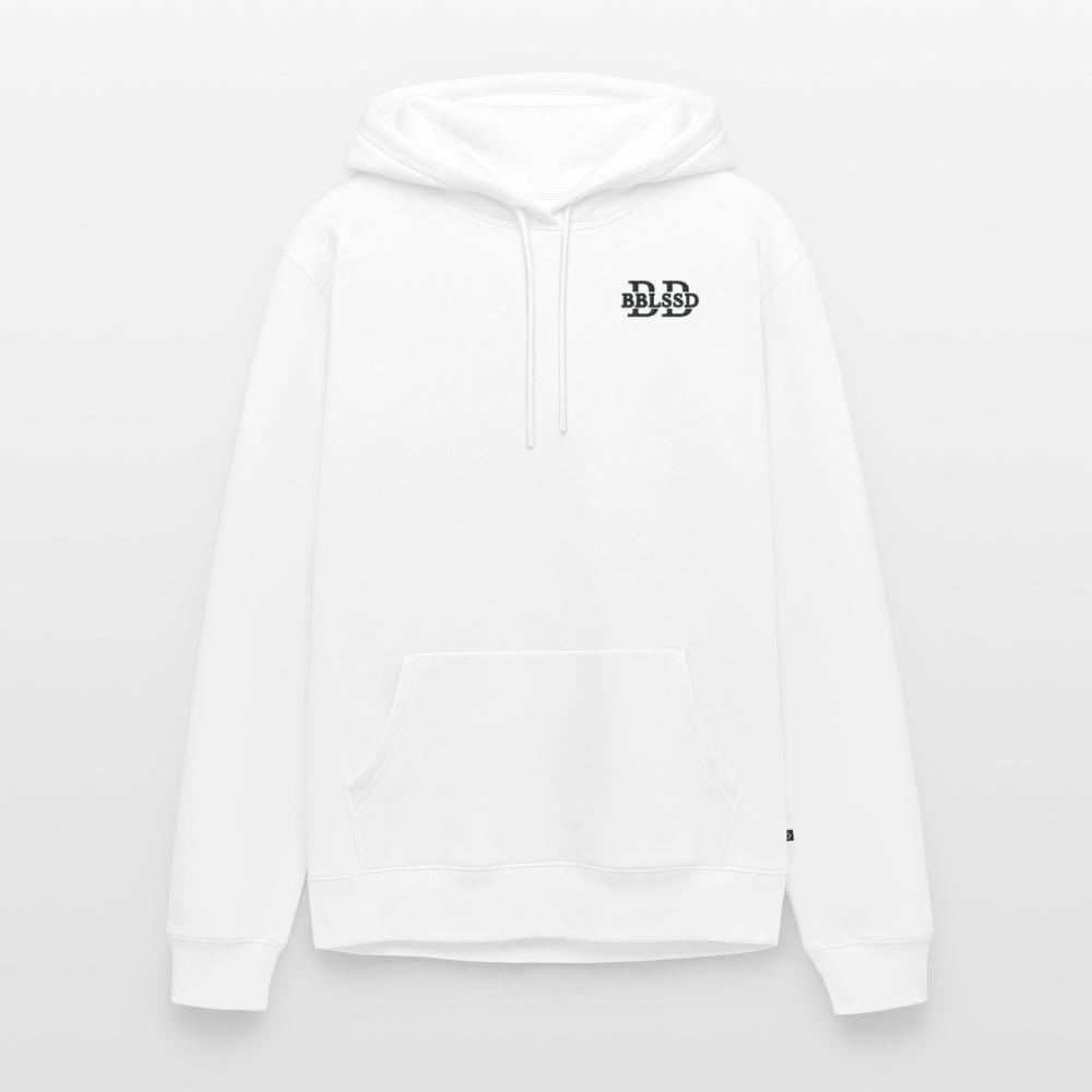 Männer-Premium-Chill- Hoodie - Weiß