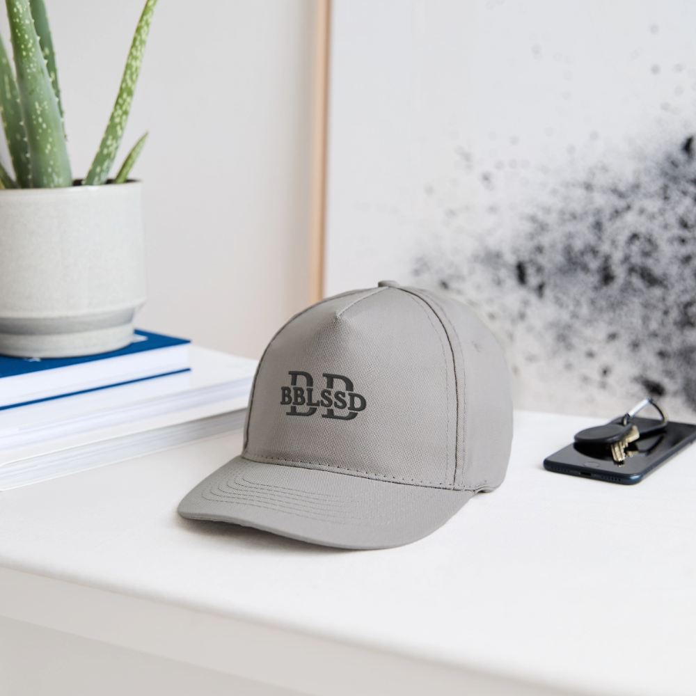 Bio-Baseballkappe - Hellgrau