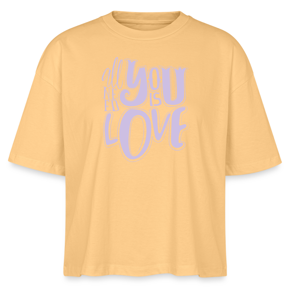 Boxy Bio-T-Shirt - Mispel