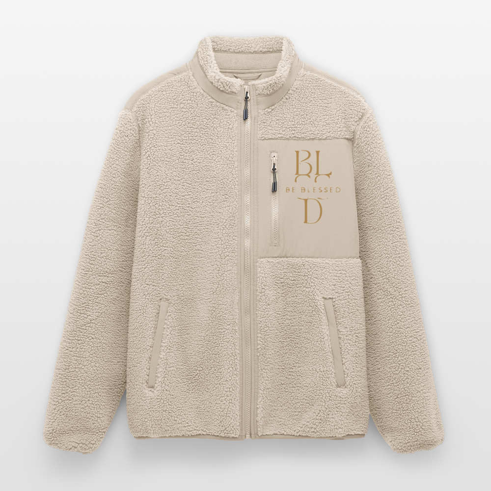 Sherpa-Weste |Be Blessed| Herren - Beige