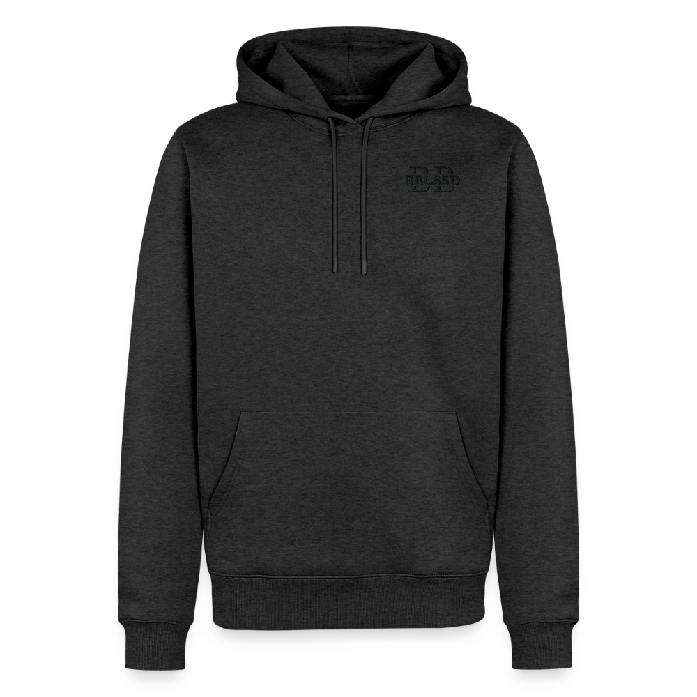 Männer-Premium-Chill- Hoodie - Anthrazit meliert
