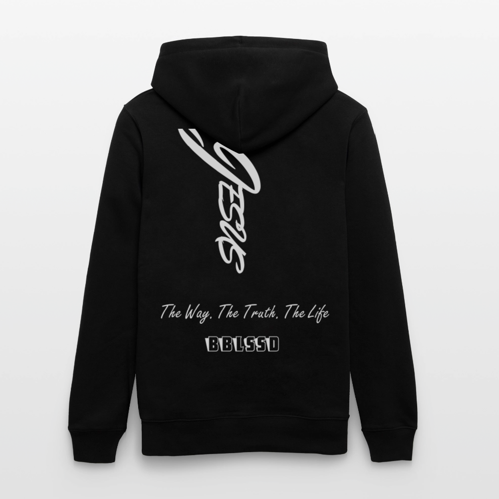Bio-Hoodie |The Way. The Truth. The Life| - Schwarz