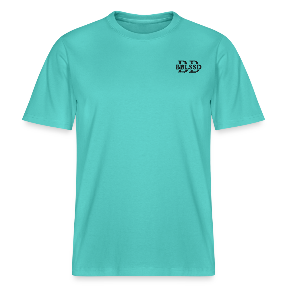 Faith Pulse| Faith-Life-Love|Bio T-Shirt| - Poolblau