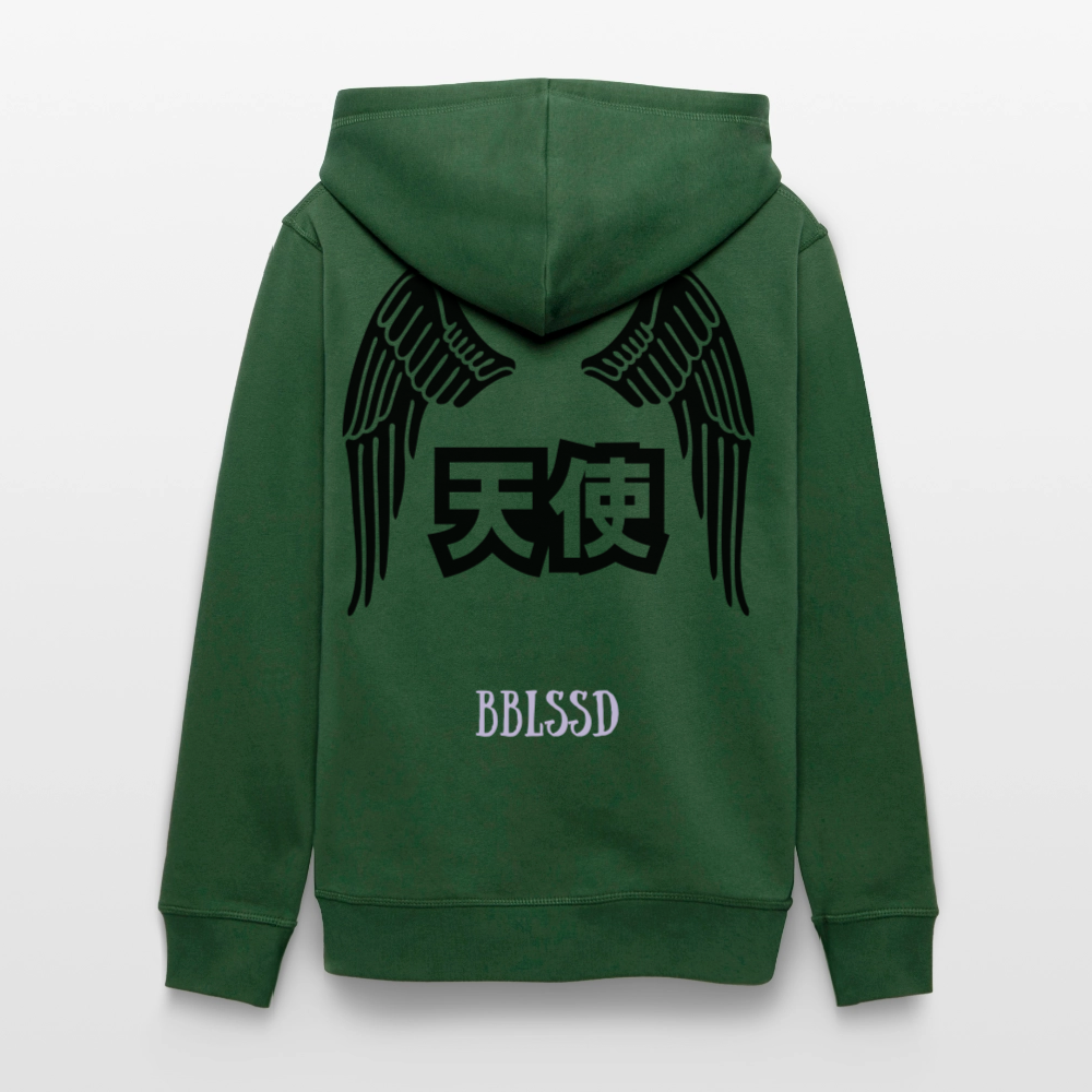 Unisex-Bio-Hoodie| ENGEL| BBLSSD - Flaschengrün
