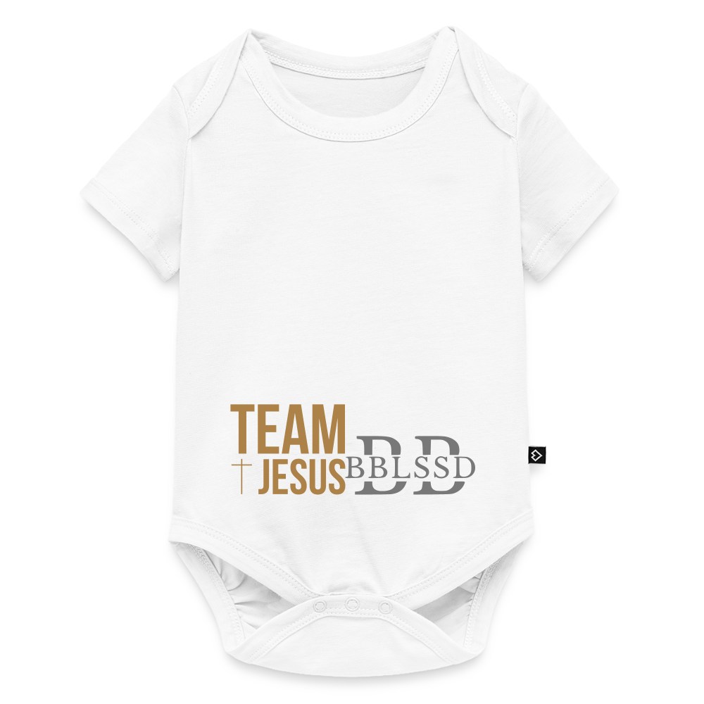 Baby Bio-Kurzarm-Body - Weiß