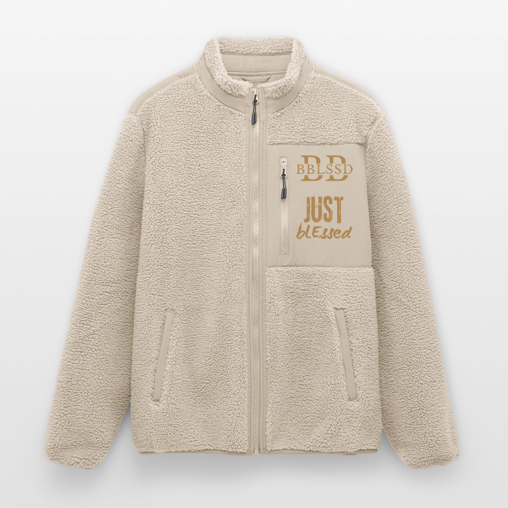 Unisex Sherpa-Jacke |Unisex| BBLSSD| - Beige